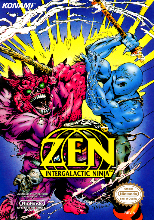 Zen - Intergalactic Ninja (USA) box art